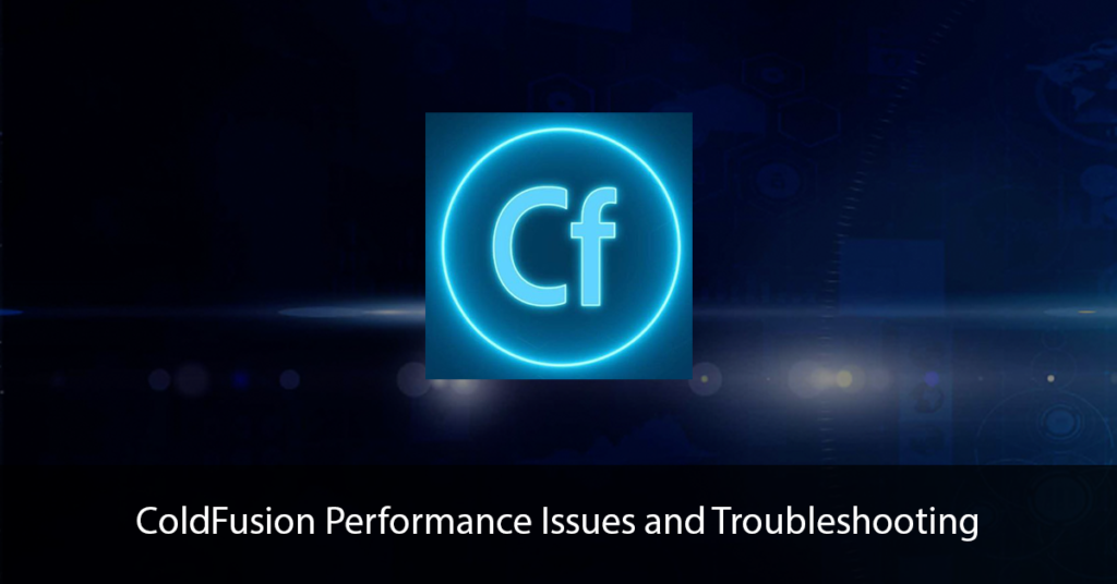 ColdFusion Performance Title Page