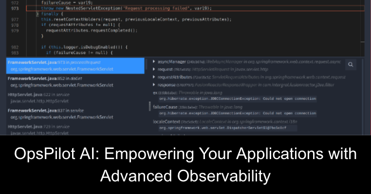 OpsPilot AI Empowering your application with advanced observability
